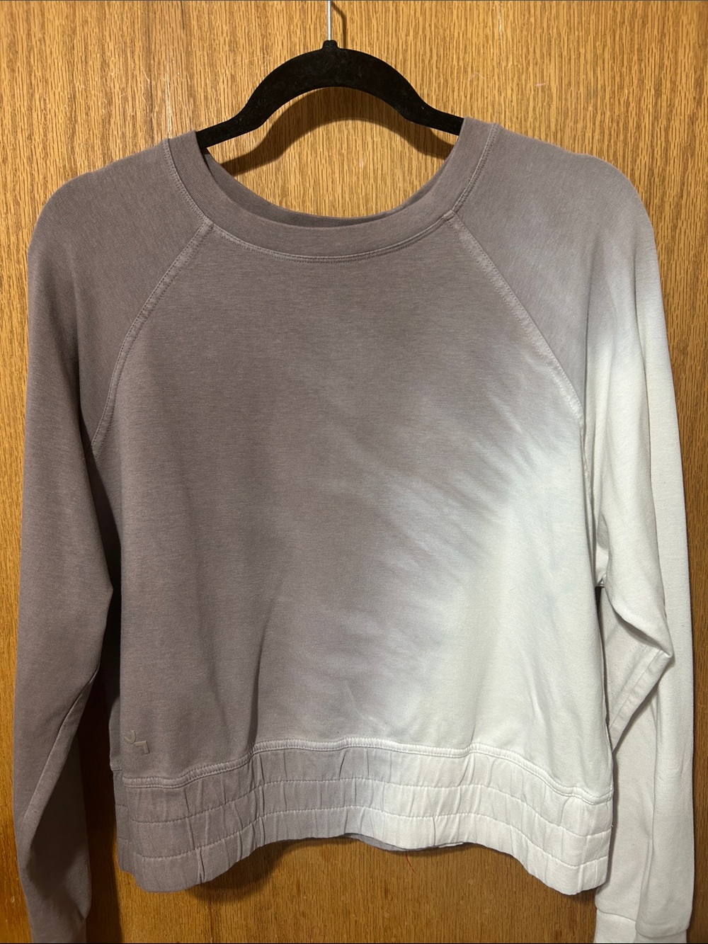 JoyLab Soft Taupe Crewneck Top